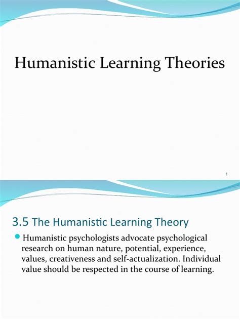 week  humanistic  motivational motivation