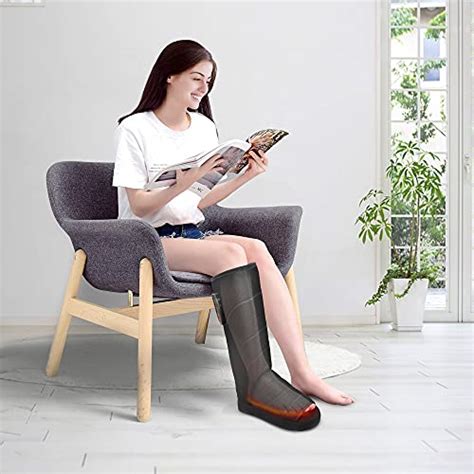 Comfier Cordless Foot And Leg Massager With Heat Rechargable Compress