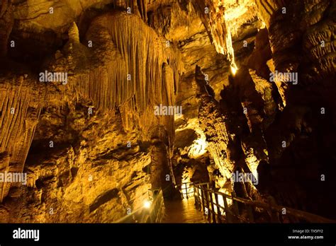 Natural karst caves Stock Photo - Alamy