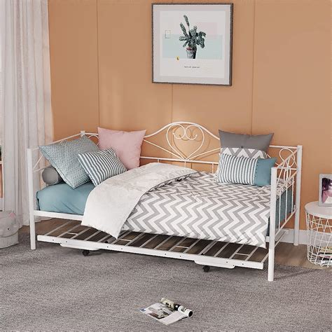 Panana Pull Out Double Bed Frame Ft Single Bed In Solid Wooden