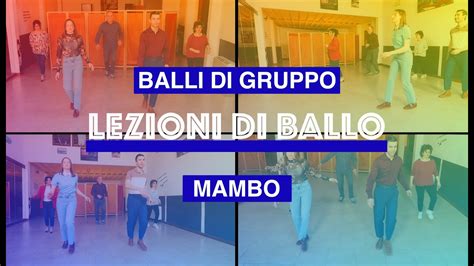 LEZIONI DI BALLO Balli Di Gruppo Mambo YouTube