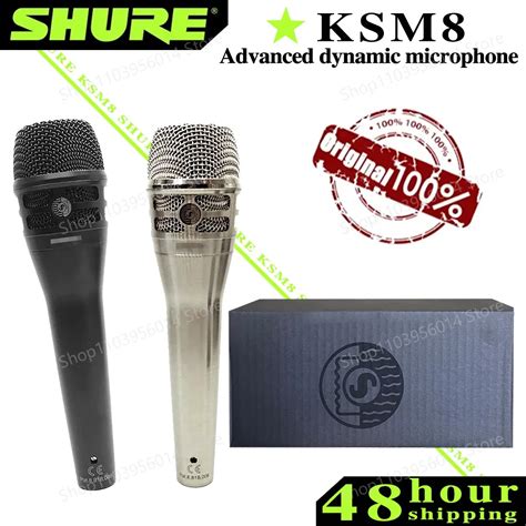 Shure KSM8 Handheld Profissional Microfone Din Mico Microfone Cardi Ide