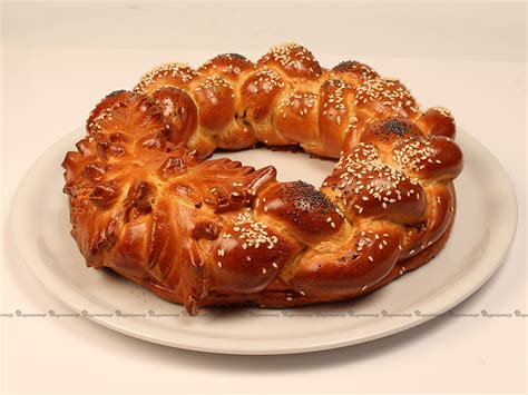 Калач сдобный, 300г | «Вкусномир» | комбинат питания