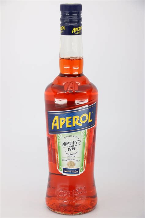 Aperol Aperitivo Liqueur 750ml Pj Wine Inc