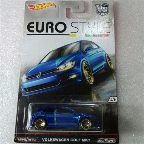 Jual Hot Wheels Volkswagen Golf Mk Card Car Culture Euro Style Full Besi Shopee Indonesia