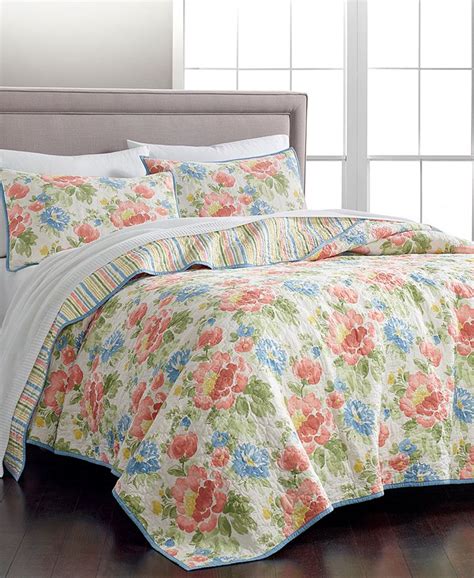 Martha Stewart Collection Closeout Savannah Rose Reversible 100