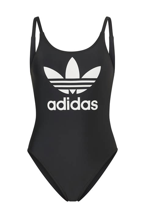 Adidas Originals Baddräkt Trefoil Swimsuit Svart Baddräkter