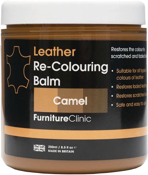 Furniture Clinic Leather Recolouring Balm Leather Colour Restorer For