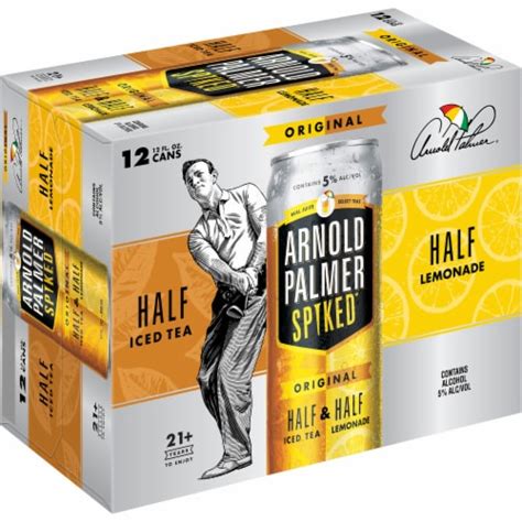 Arnold Palmer Spiked Original Half And Half Hard Iced Tea And Lemonade