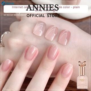 Annies Ice Transparent Nude Nail Polish Novo Esmalte De Geleia