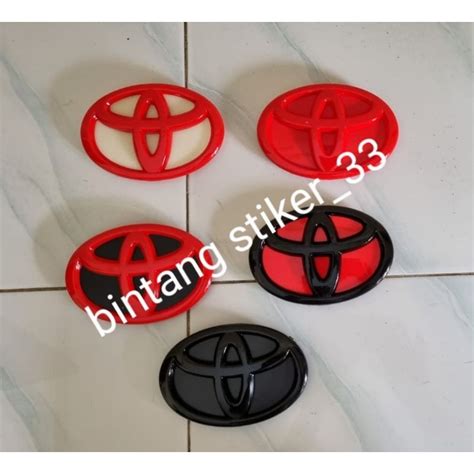 Jual Emblem Logo Toyota Avanza Al New Ukuran 14cm Emblem Logo Avanza