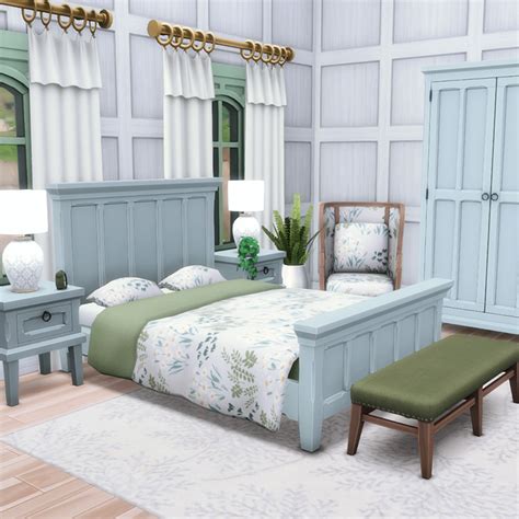 The Best Sims 4 Maxis Match Bedroom CC All Free FandomSpot Modern