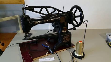 1905 Singer Model 29 4 Demonstration Sewing Machine Cobbler Patcher