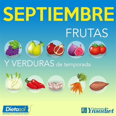 Frutas Y Verduras De Temporada En Septiembre Verduras De Temporada