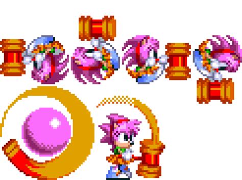 Pc Computer Sonic Origins Amy Rose The Spriters Resource