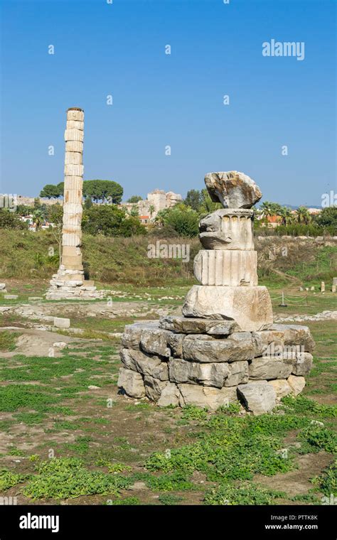 Temple Of Artemis Ruins One Of The Seven Wonder Of The Ancient World