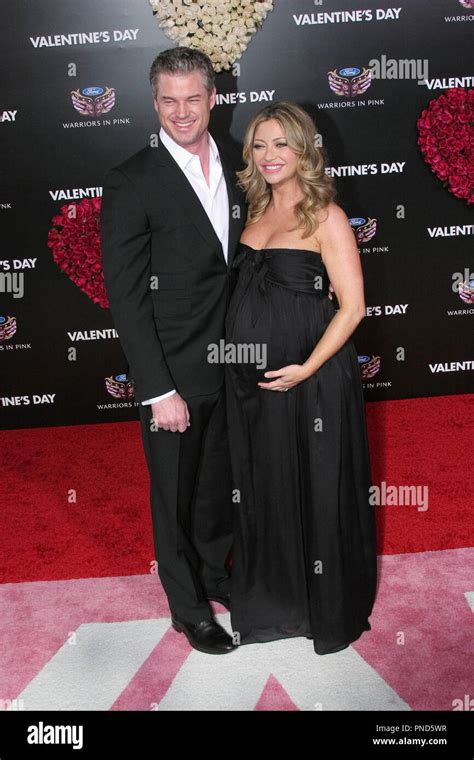 Eric Dane And Wife Rebecca Gayheart At The Los Angeles World