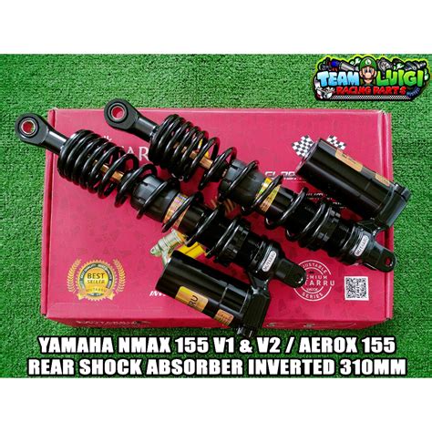 MUTARRU INVERTED REAR SHOCK 310MM BLACK SERIES FOR NMAX 155 NMAX 155