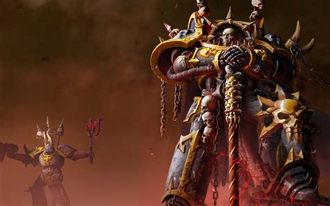 Chaos Space Marine Champion Hd Warhammer Warhammer 40k Warhammer