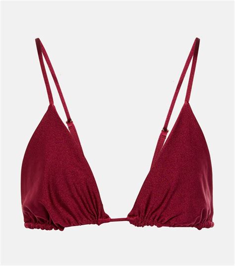 Johanna Ortiz Palmarin Triangle Bikini Top Johanna Ortiz