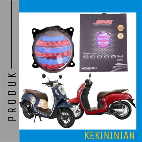 Lampu Stop Belakang Honda New Scoopy Led Jpa In