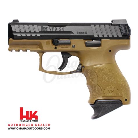 Hk Vp9sk Le 10 13 Rd 9mm Fde Pistol Night Sights Omaha Outdoors