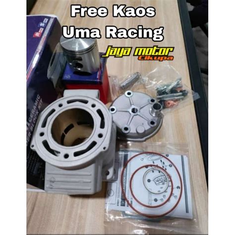 Jual Uma Racing Blok Cylinder Head Seher 65 Mm Ninja KR 150 Shopee