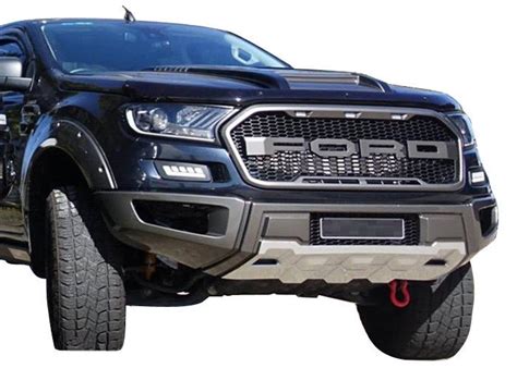 Raptor Style Front Bumper Facelift Body Kits For Ford Ranger T7 2015 2017