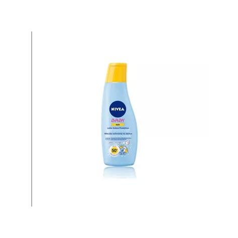 NIVEA BABY SUN mleczko ochronne na słońce SPF 50 200 ml opinie