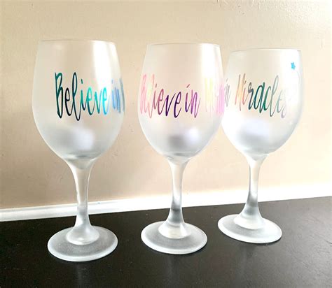 Decorative Wine Glass W Light Wine Glass Home Decor Wine Etsy