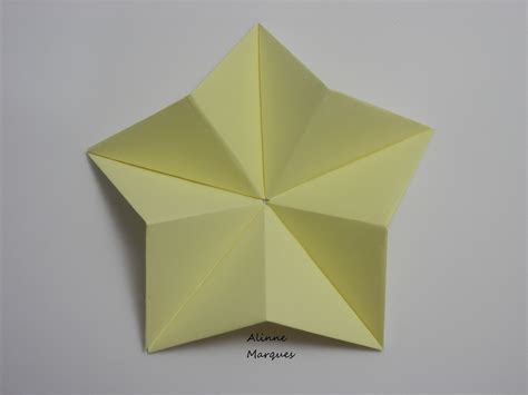 Origami Estrela Passo A Passo Alinne S World