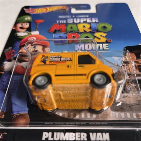 Hot Wheels Plumber Van The Super Mario Bros Movie Ubuy India