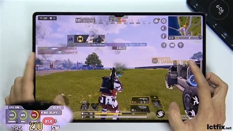 Samsung Tab S Ultra Call Of Duty Mobile Gaming Test Codm Dimensity