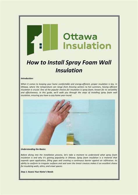 Ppt How To Install Spray Foam Wall Insulation Powerpoint Presentation Id 12823305