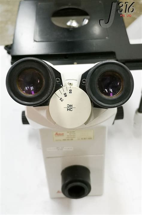 17251 LEICA LEICA INVERTED MICROSCOPE W/ LEICA LENS DMIRB | eBay