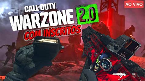 Live Call Of Duty Warzone The Haunting Jogando Inscritos