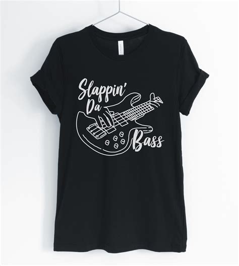 Slappin Da Bass Bass Guitar Shirt Guitar Player Funny Guitar Guitar Lover Guitarist T