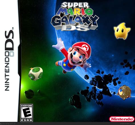 Viewing full size Super Mario Galaxy DS box cover