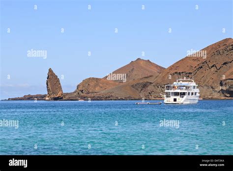 Pinnacle Rock, Bartolome Island, Galapagos Islands, Ecuador Stock Photo ...