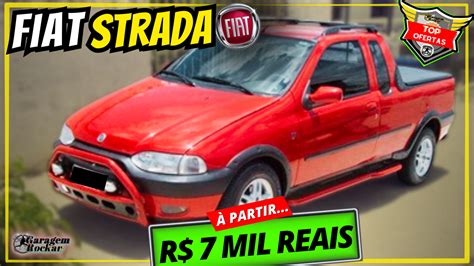 Pick Up Strada Fiat Cabine Estendida E Simples Barata A Venda Partir