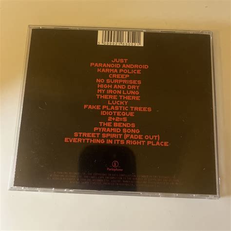 Radiohead The Best Of Cd 2008 Retro Unit