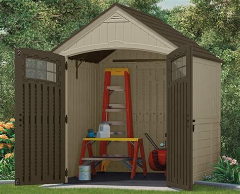 Suncast X Sutton Resin Shed Kit W Floor Bms