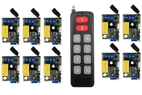 1000m Long Range 220v 1ch Radio Wireless Remote Control Switch Light