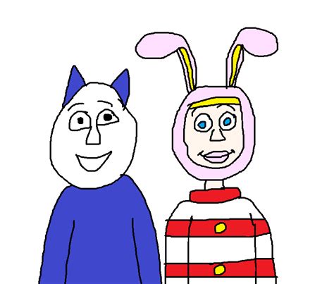 Popee and Kedamono from Popee the Performer by MikeEddyAdmirer89 on DeviantArt