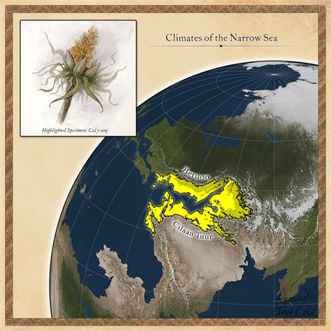 Oor Climate Showcase: the Narrow Sea : r/worldbuilding