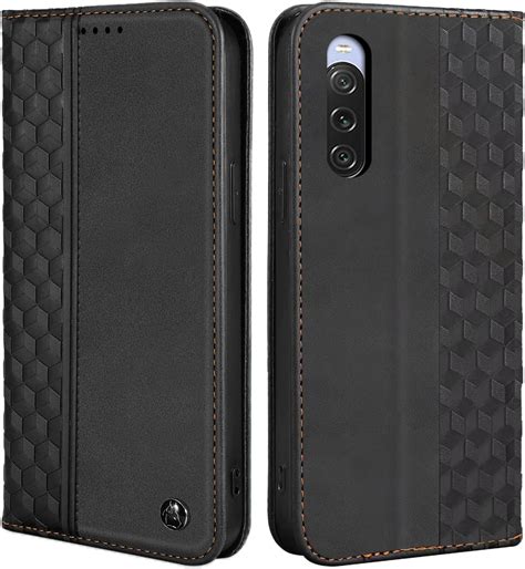 CXTcase Handyhülle für Sony Xperia 10 V Hülle Lederhülle Flip Case für