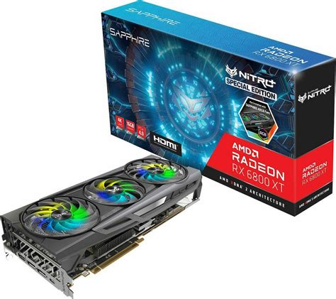 Sapphire Radeon RX 6800 XT 16GB GDDR6 Nitro SE Κάρτα Γραφικών 11304