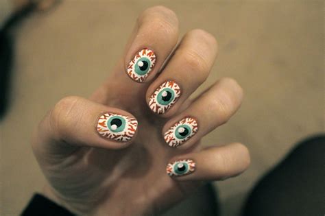 Eyeball Nails Fabulous Nails Cute Nail Art Nails