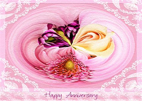 Happy Anniversary Bouquet Photograph by Paula Ayers