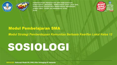 √ Modul Strategi Pemberdayaan Komunitas Berbasis Kearifan Lokal Kelas 12